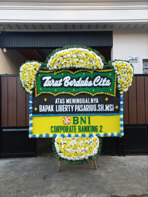 Papan Bunga Duka di Sumurboto