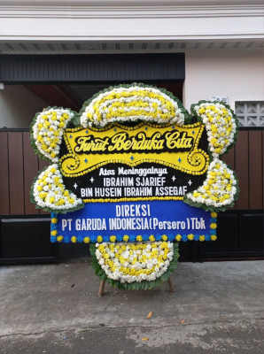 Papan Bunga Duka di Sumurboto