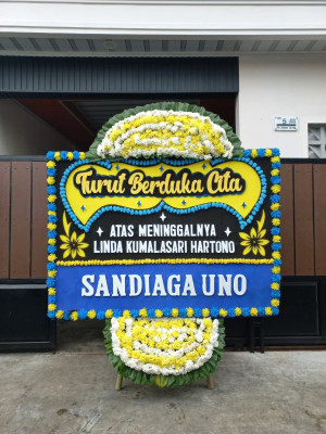Papan Bunga Duka di Sumurboto