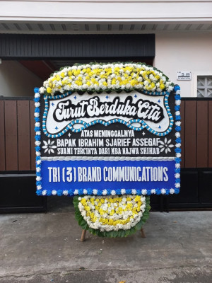 Papan Bunga Duka di Sumurboto